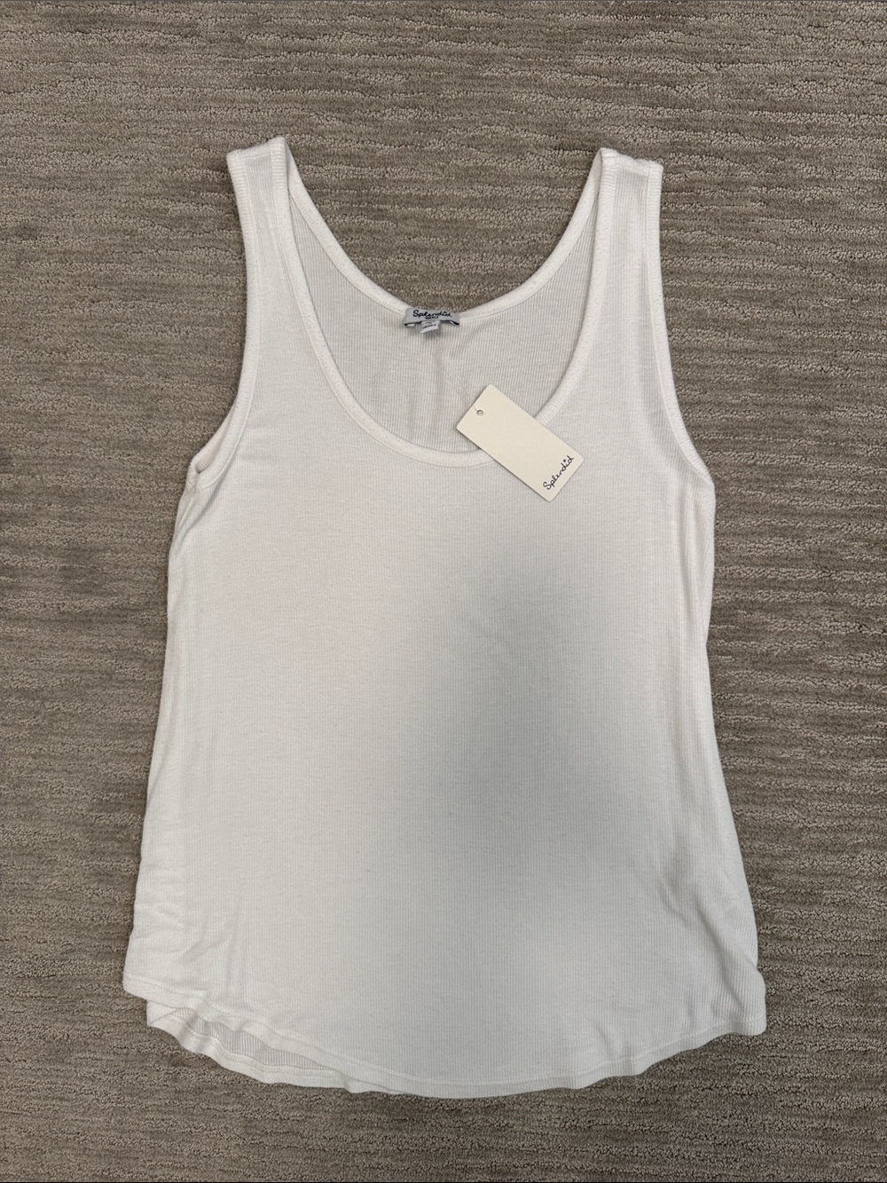 Splendid NWT Zuma Rib Tank White Size Small